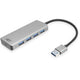 Usb-hub act ac6121 grijs, zwart