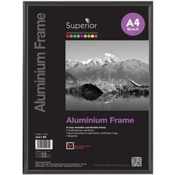 Fotolijst seco ala4-bk zwart 350 mm x 215 mm