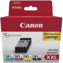 Inktcartridge canon 1998c007 cli-581xx b c m y
