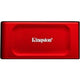 Kingston externe ssd-schijf type-c rood sxs1000r 2000g