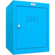 Phoenix garderobekast 1 deurs sleutelslot 400 x 400 x 520 mm blauw