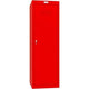 Phoenix garderobekast 1 deur sleutelslot 400 x 400 x 1.265 mm rood