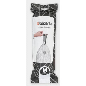 Brabantia perfect fit afvalzakken m 60l 10 stuks