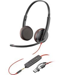 Headset poly blackwire met microfoon stereo