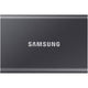 Externe ssd-schijf samsung grijs 57 mm x 85 mm x 8 mm