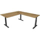 Zit-sta-bureau kerkmann move 4 eiken