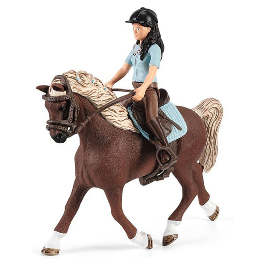 Schleich horse club paardenwasbox met emily en luna van hor 42438