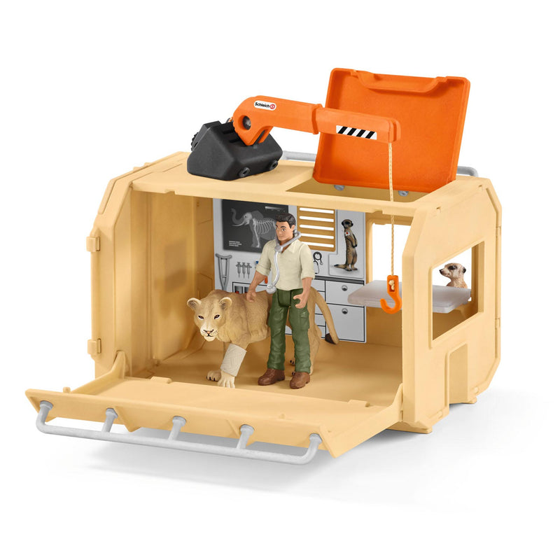Load image into Gallery viewer, Schleich WILD LIFE Grote Reddingswagen voor Dieren 42475
