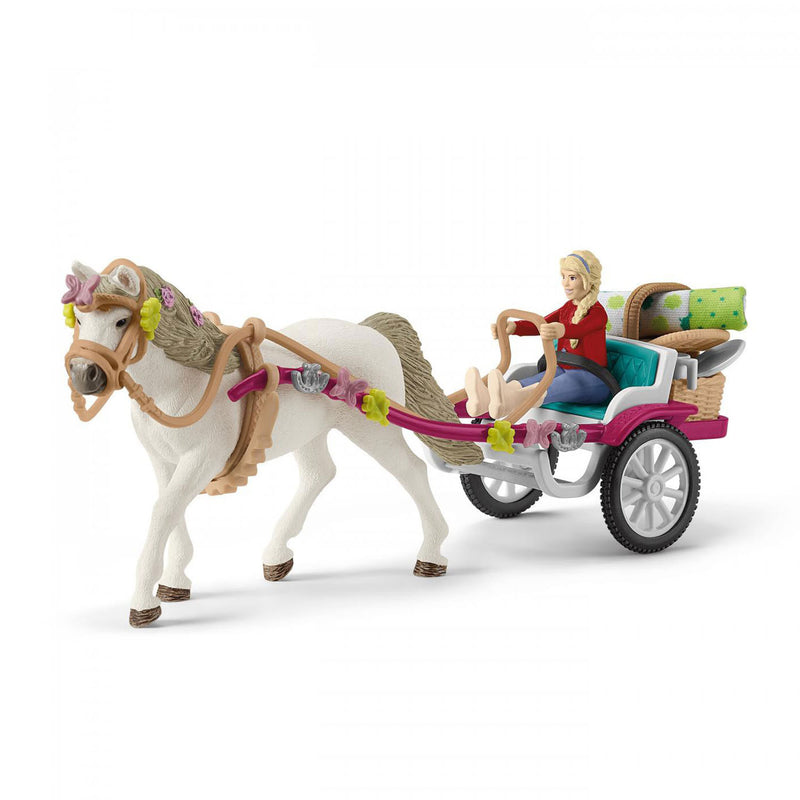 Load image into Gallery viewer, Schleich horse club koets voor de grote paardenshow 42467
