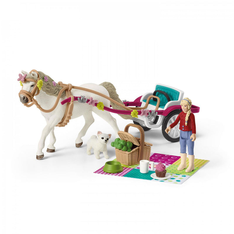 Load image into Gallery viewer, Schleich horse club koets voor de grote paardenshow 42467

