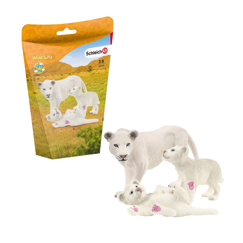 Load image into Gallery viewer, Schleich wild life moederleeuw met welpjes 42505
