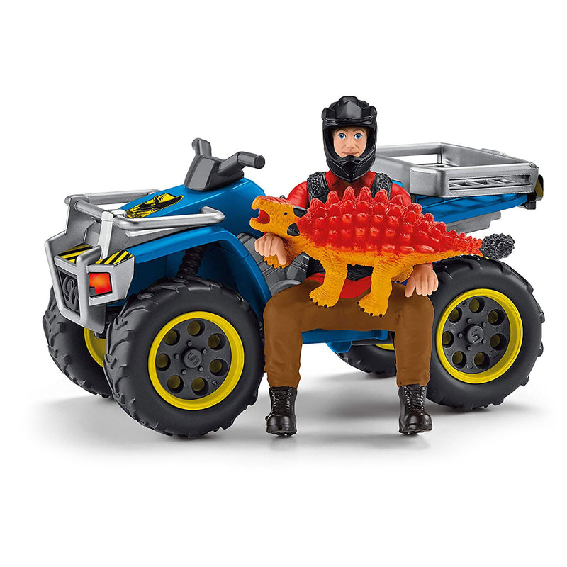 Load image into Gallery viewer, Schleich DINOSAURS Vlucht van Velociraptor op Quad 41466
