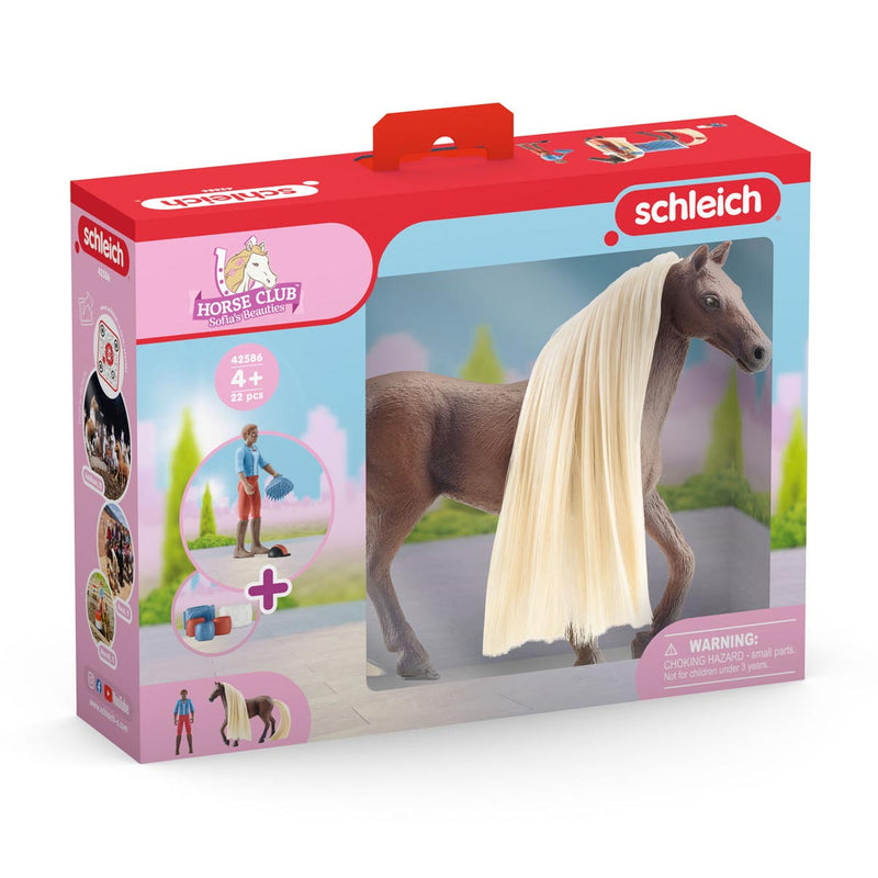 Load image into Gallery viewer, Schleich horse club starter set leo rocky 42586
