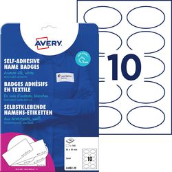 Naambadge-etiketten avery zweckform l4882-20
