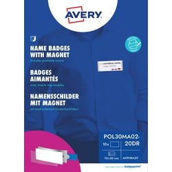 Naambadge avery zweckform pol30ma02-20dr