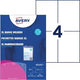 Avery naamkaartje zweckform 4834xl