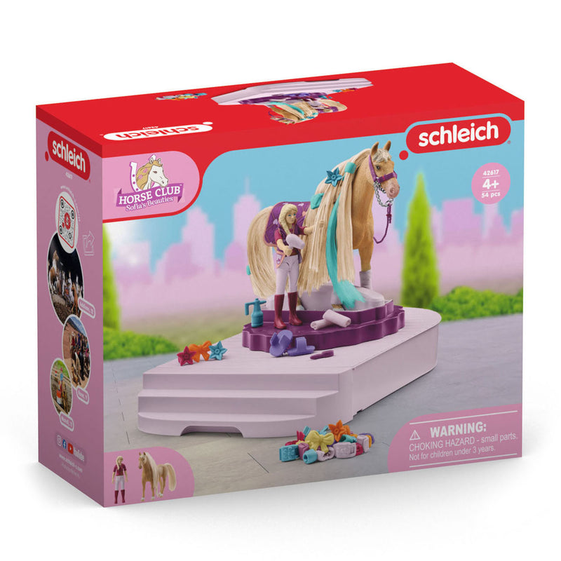 Load image into Gallery viewer, Schleich horse club paardenverzorgingsplek 42617
