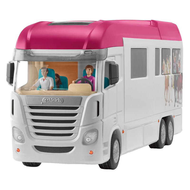 Afbeelding laden in galerijviewer, Schleich horse club paardenvrachtwagen 42619
