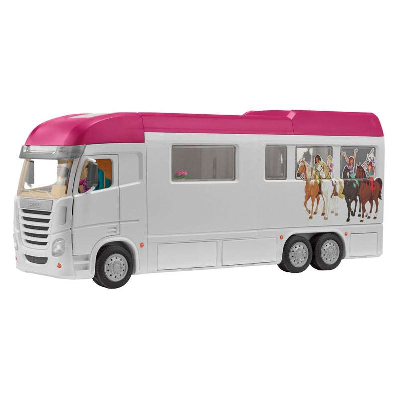 Afbeelding laden in galerijviewer, Schleich horse club paardenvrachtwagen 42619
