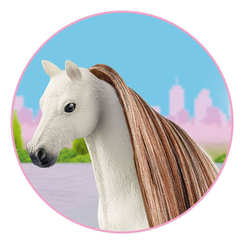Load image into Gallery viewer, Schleich horse club haar beauty horses bruin goud 42653

