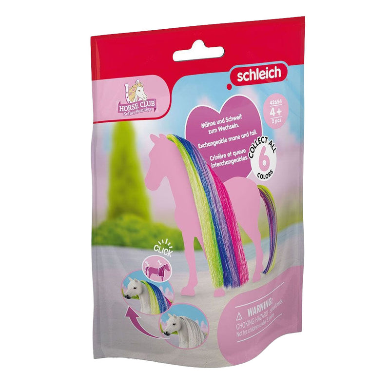 Load image into Gallery viewer, Schleich horse club haar beauty horses regenboog 42654
