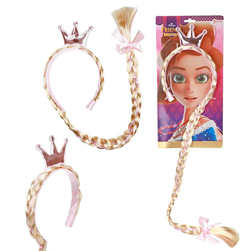 Load image into Gallery viewer, Toi-toys toi toys diadeem met lange vlecht
