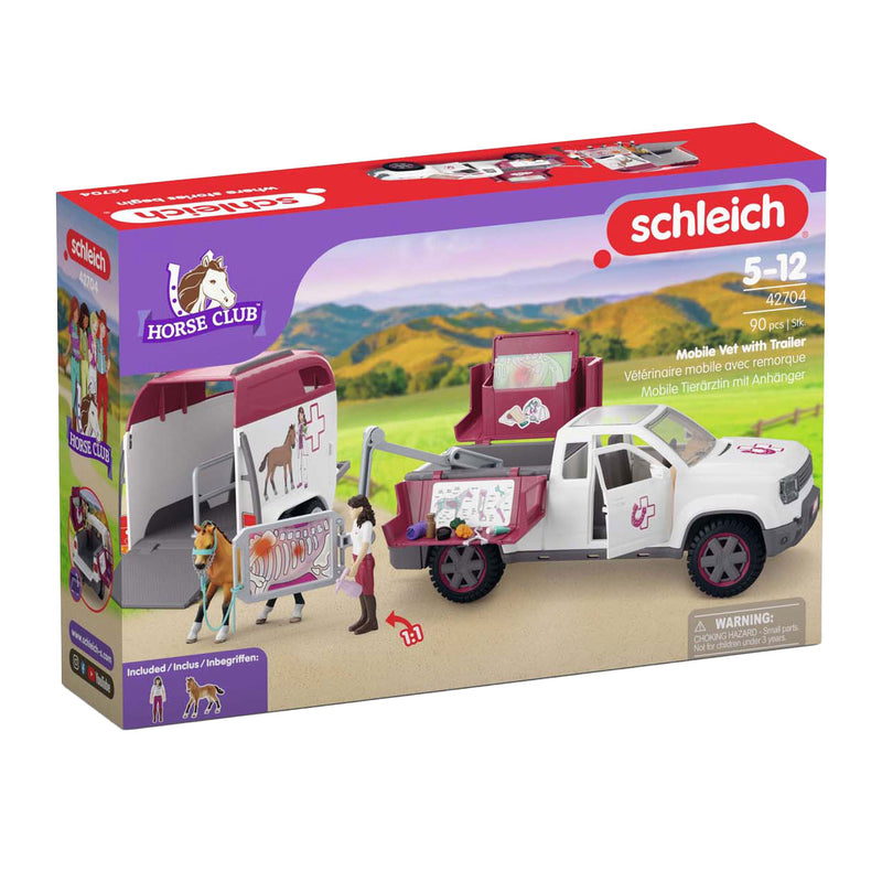 Load image into Gallery viewer, Schleich horse club mobiele dierenarts - 90dlg.
