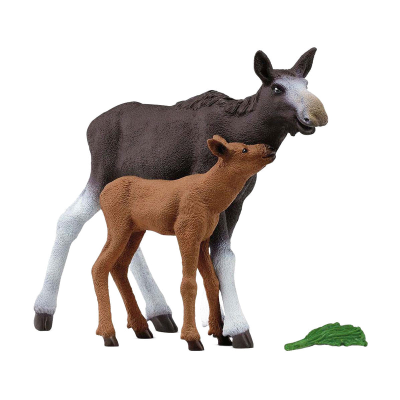Afbeelding laden in galerijviewer, Schleich wild life eland met kalf 42629
