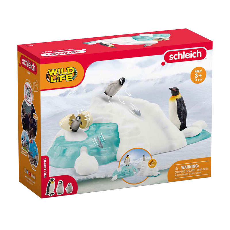 Chargez l'image dans la visionneuse de la galerie, Schleich wild life pinguïn familie fun - 42661

