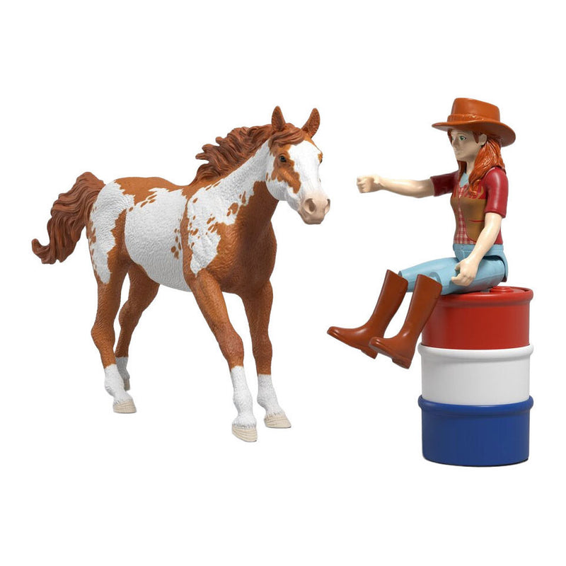 Afbeelding laden in galerijviewer, Schleich horse club hannah's avontuur in het westen 42775
