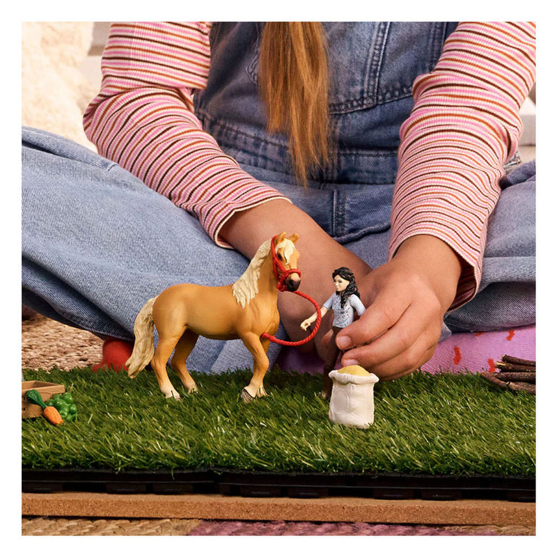 Laden Sie das Bild in Galerie -Viewer, Schleich horse club emliy's verzorgingsset 42797

