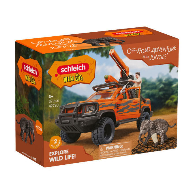 Afbeelding laden in galerijviewer, Schleich wild life off-road avontuur in de jungle 42720

