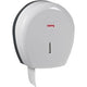 Toiletpapierdispenser viking jumbo 400 wit kunststof afsluitbaar