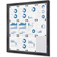 Vergrendelbaar notitiebord showdown scs12xa4c7016js antraciet aluminium
