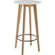 Ty tafel wohnling eiken, ijzer, mdf (medium-densi fibreboard) 4-zits vast
