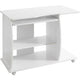 Computertafel wohnling rechthoekig wit 900 x 500 x 710 mm spaanplaat