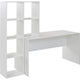 Bureau wohnling rechthoekig wit 1.700 x 590 x 1.435 mm mfc