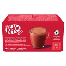 Warme chocolade kitkat 40 x 28 g