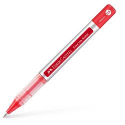 Rollerballpen faber-castell rood 0,2 mm extra fijn