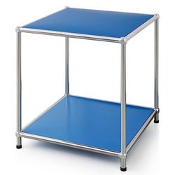 Bijzettafel floordirekt concept epure blauw 400 mm x 400 mm x 460 mm