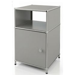 Bijzettafel floordirekt concept epure grijs 400 mm x 400 mm x 650 mm