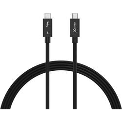 Usb-c-kabel xlayer 220113 zwart usb-c male thunderbolt