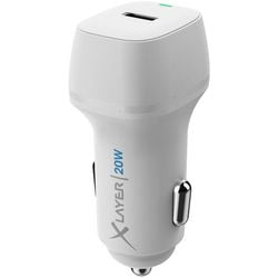 Usb-auto-oplader xlayer 219946 wit