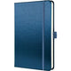 Sigel notitieboek a5 - conceptum - blue metallic - lijn - hardcover - si-co403