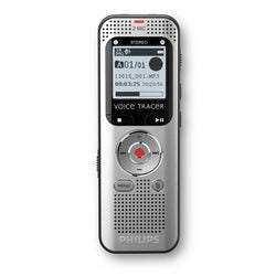 Philips digitale voicerecorder dvt2015 zilver, zwart 8 gb