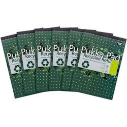 Pk6 pukka recyciled opvulblok a4