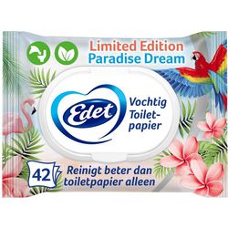 Vochtig toiletpapier edet paradise dream 42 vellen