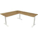 Zit-sta-bureau kerkmann move 4 eiken