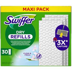 Vloerdoekjes swiffer 36,6 (w) x 15,6 (d) x 27,2 (h) cm wit