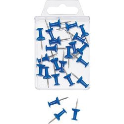 Landkaartpunaises wedo metaal blauw